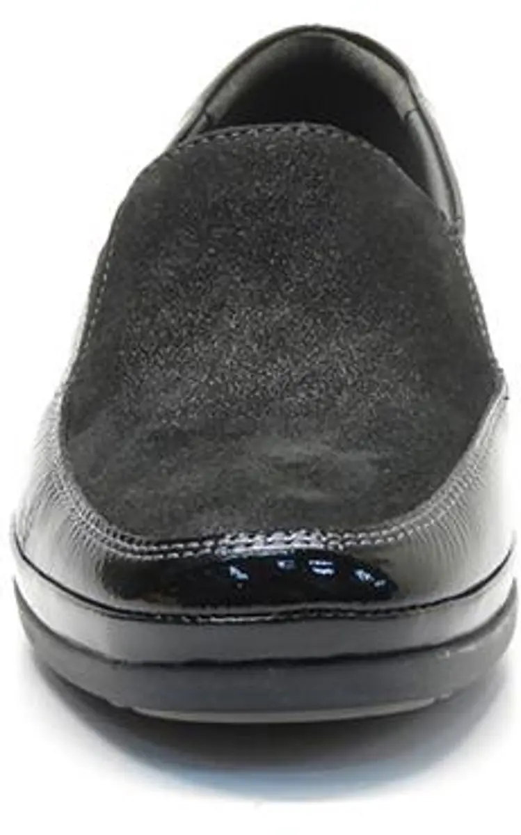 Q-Fit 4083.10 Anna black Instappers - Zwart - afbeelding 4 van 6