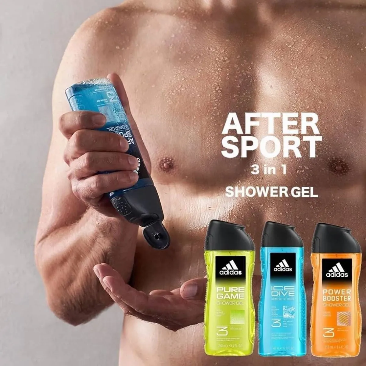 adidas Pure Game Geschenkset - Eau de Toilette 50ml & Showergel 250ml
