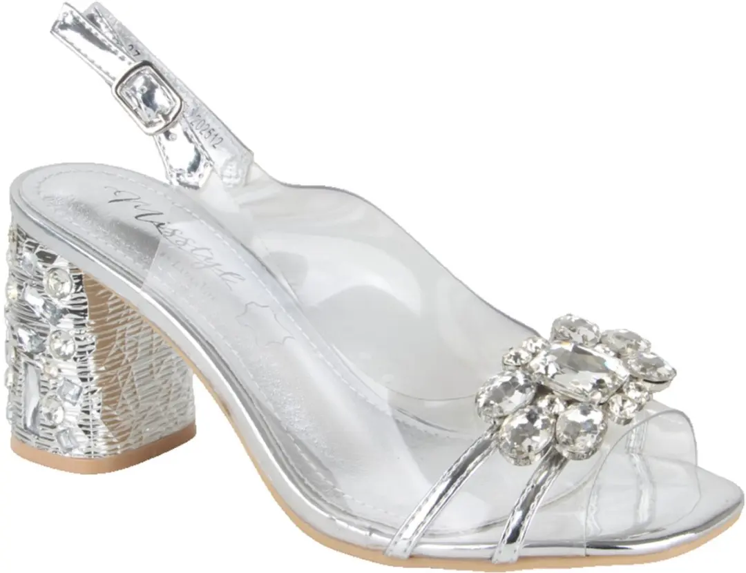 Laura Vita MARLEN 03 Argent dames sandalen gekleed maat 39 metallic
