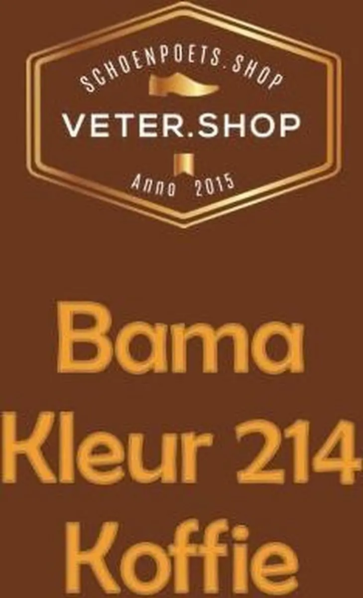 Bama G56 schoen creme voor glad leer