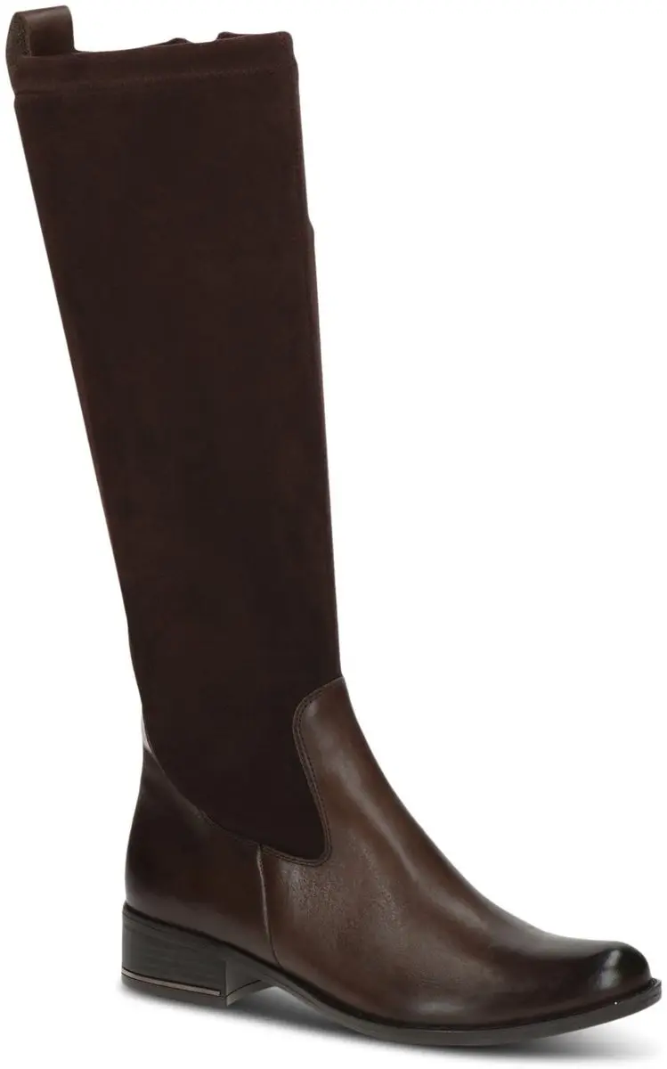 Caprice knielaars combi leer/stretch art. 9-25514-41 329 Bruin maat 8 - afbeelding 6 van 6