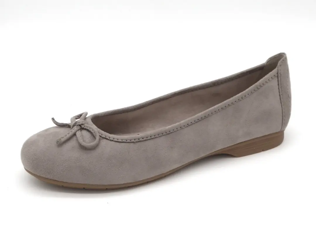 Jana Dames Ballerina - 22164-231 Stone - Wijdte H - Maat 41