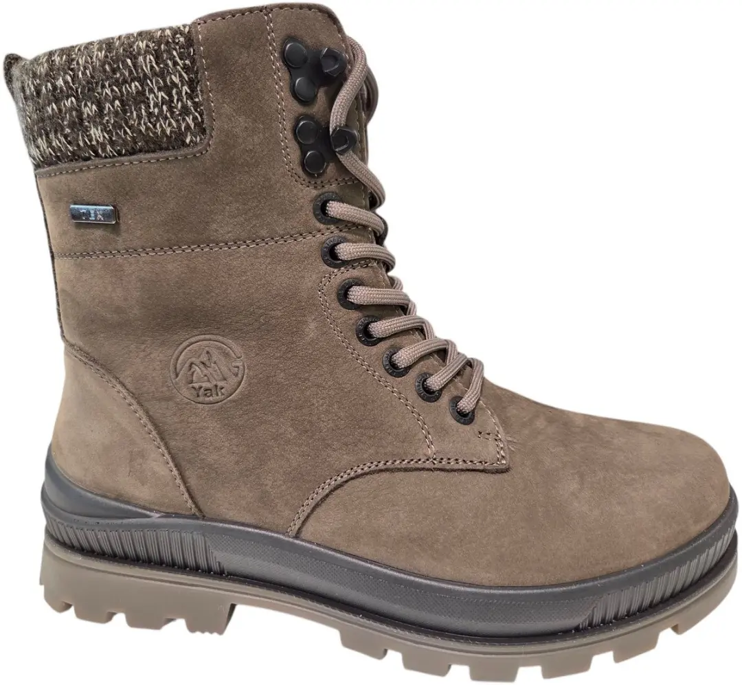 G Comfort P-1211G Grey Yak Veterboots Grijs Suede Dames