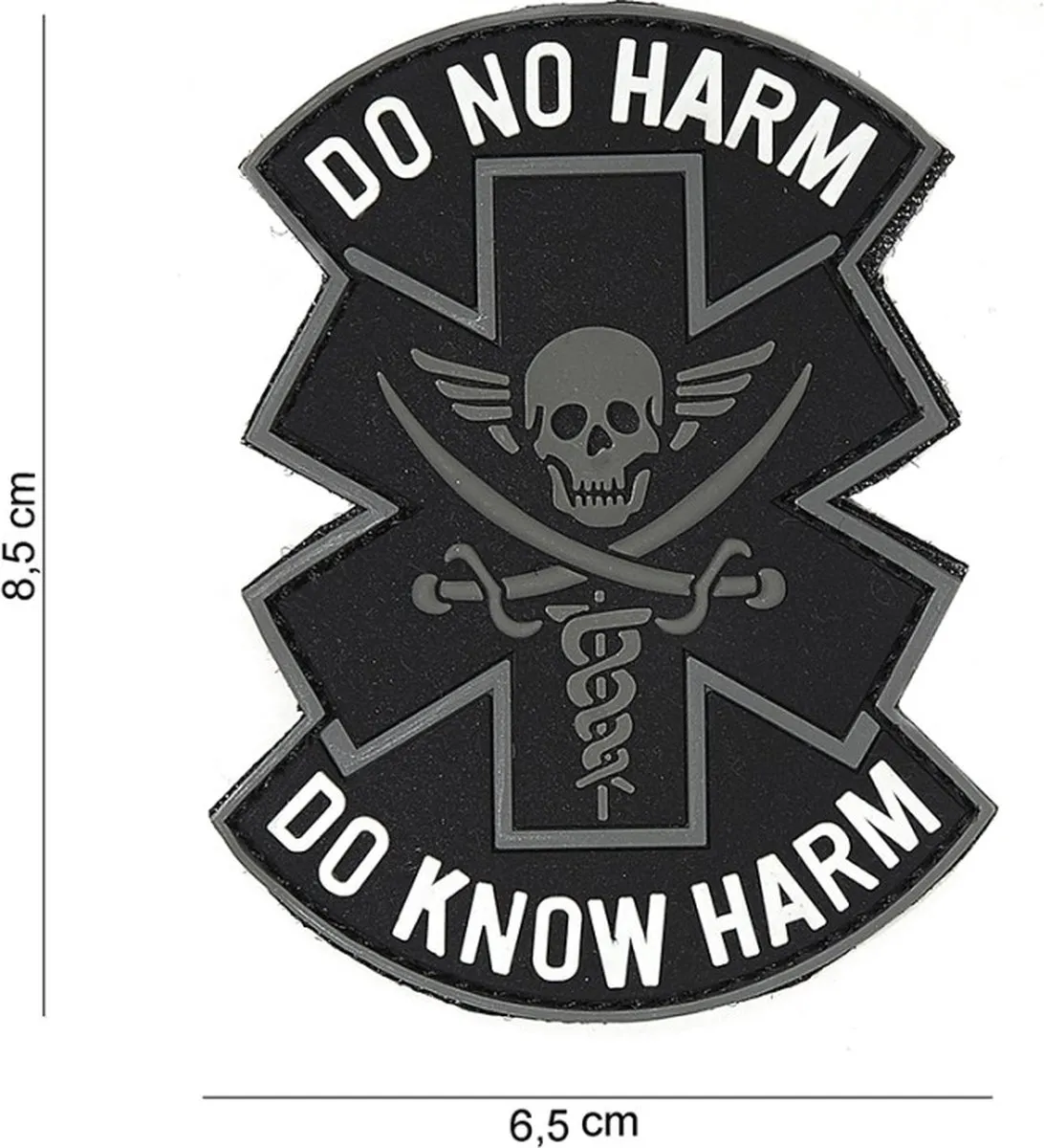 101 Inc Embleem 3D PVC Do No Harm