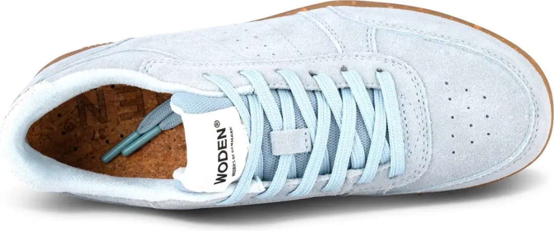 Woden Bjork Suede Sneakers - Ice Blue - afbeelding 2 van 6