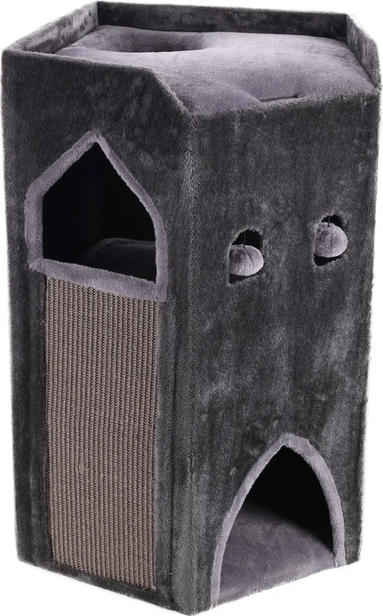 Flamingo Krabton Bronko 1 - 60x58x80cm - Grijs