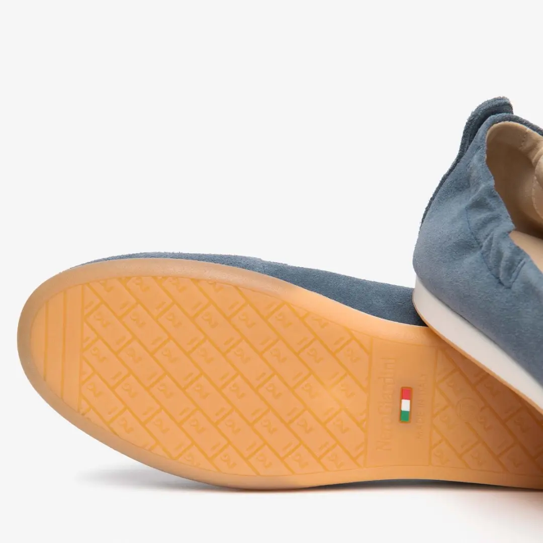 Nette Schoenen Nerogiardini Velour Tr Dogna Ambra/Avori