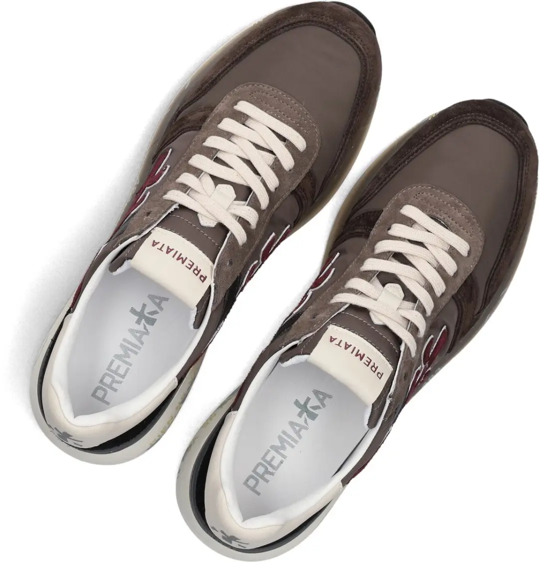 Premiata Mick Sneakers - Bruin - Maat 42 - afbeelding 5 van 6