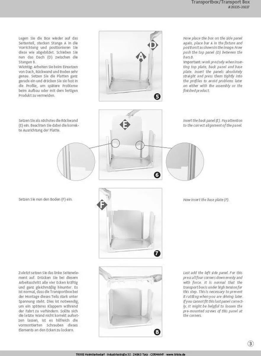 Trixie Vervoersbox Aluminium Grafiet M–L 86x61x65cm