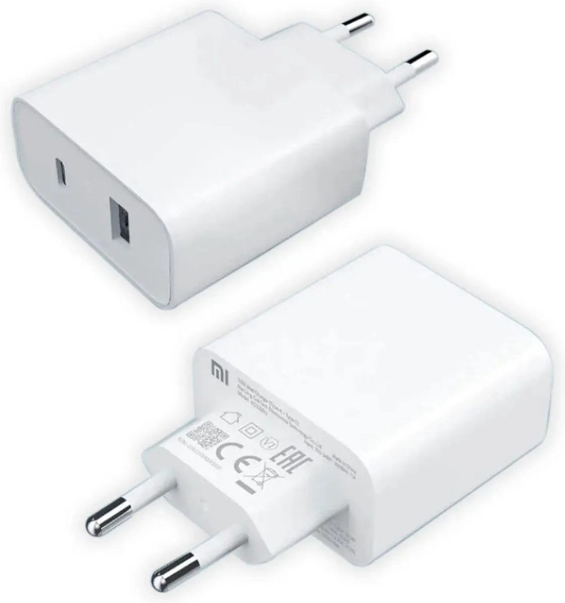 Xiaomi BHR6039EU Wandoplader 33W - 2x USB - wit