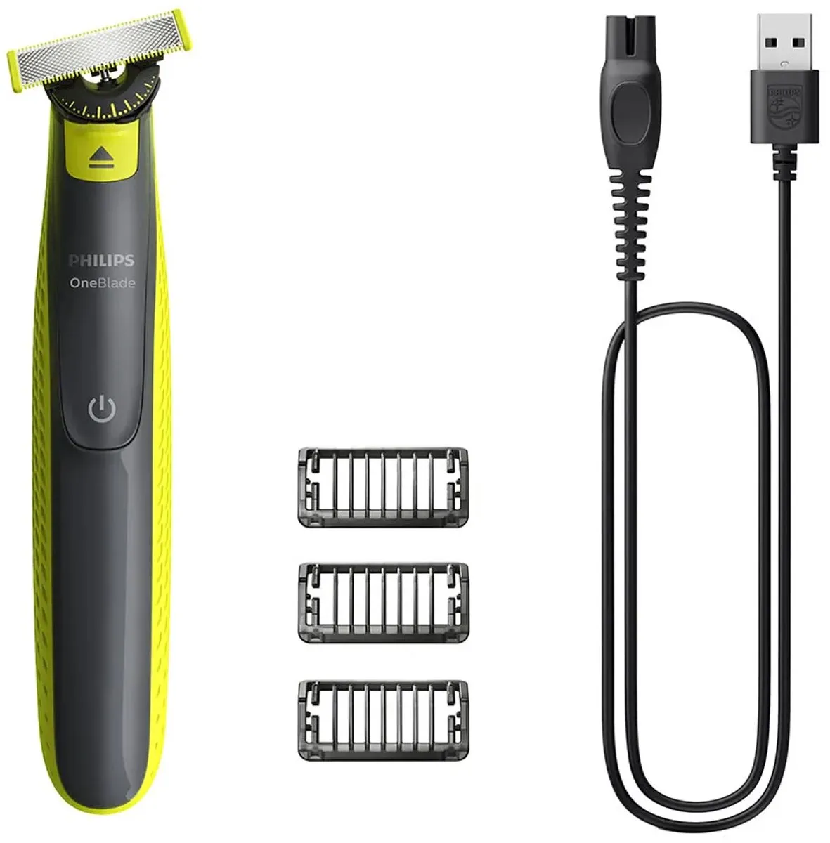 Philips OneBlade QP2724/23 Trimmer - Grijs/Limoen