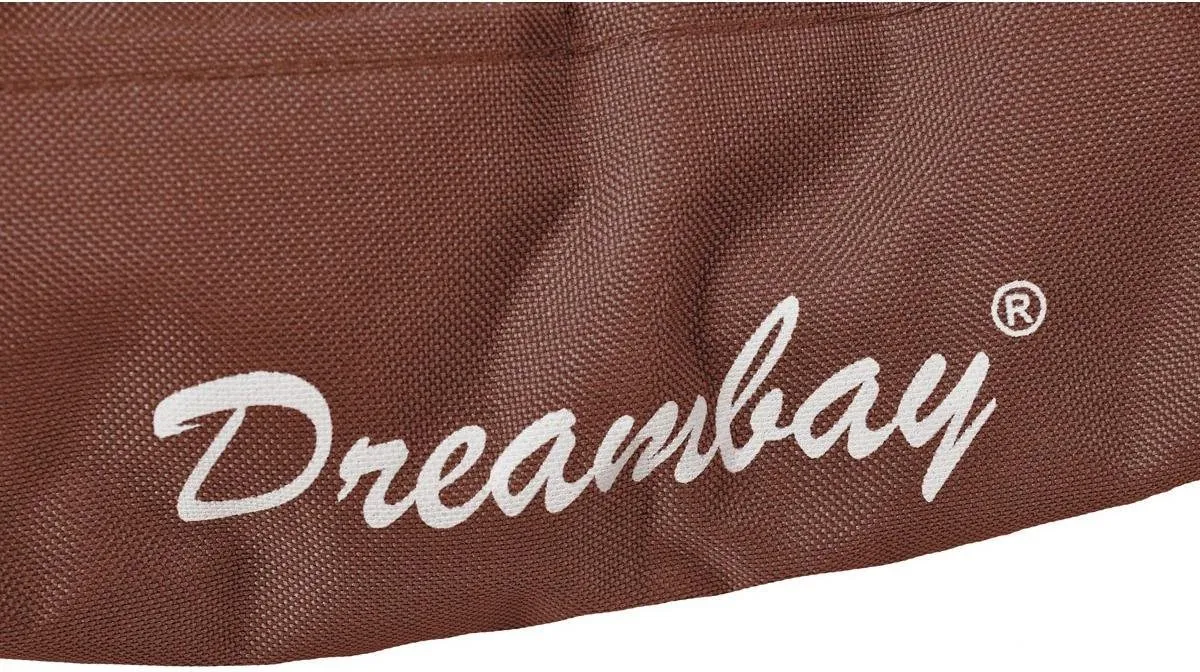 Flamingo Dreambay Ovaal Kussen 100x75x15cm - Bruin - afbeelding 6 van 6