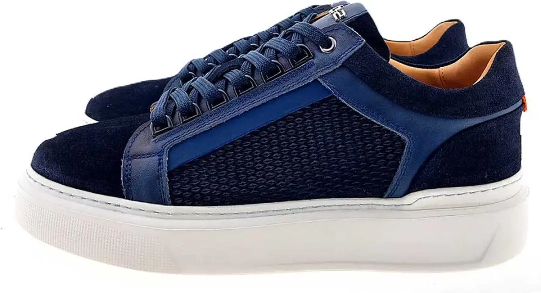 H32 Antonio sneaker blauw, 40 / 6.5