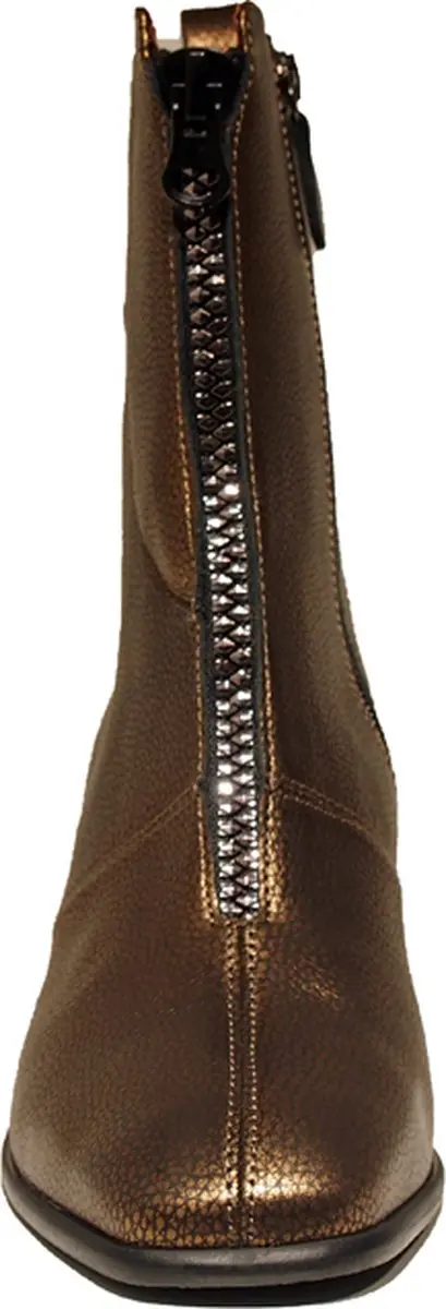 Piedi Nudi Desire1 Enkellaarzen Goud - Maat 40 - afbeelding 6 van 6