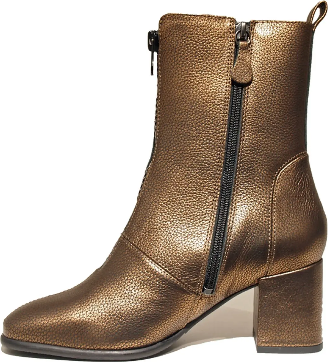 Piedi Nudi Desire1 Enkellaarzen Goud - Maat 40 - afbeelding 2 van 6