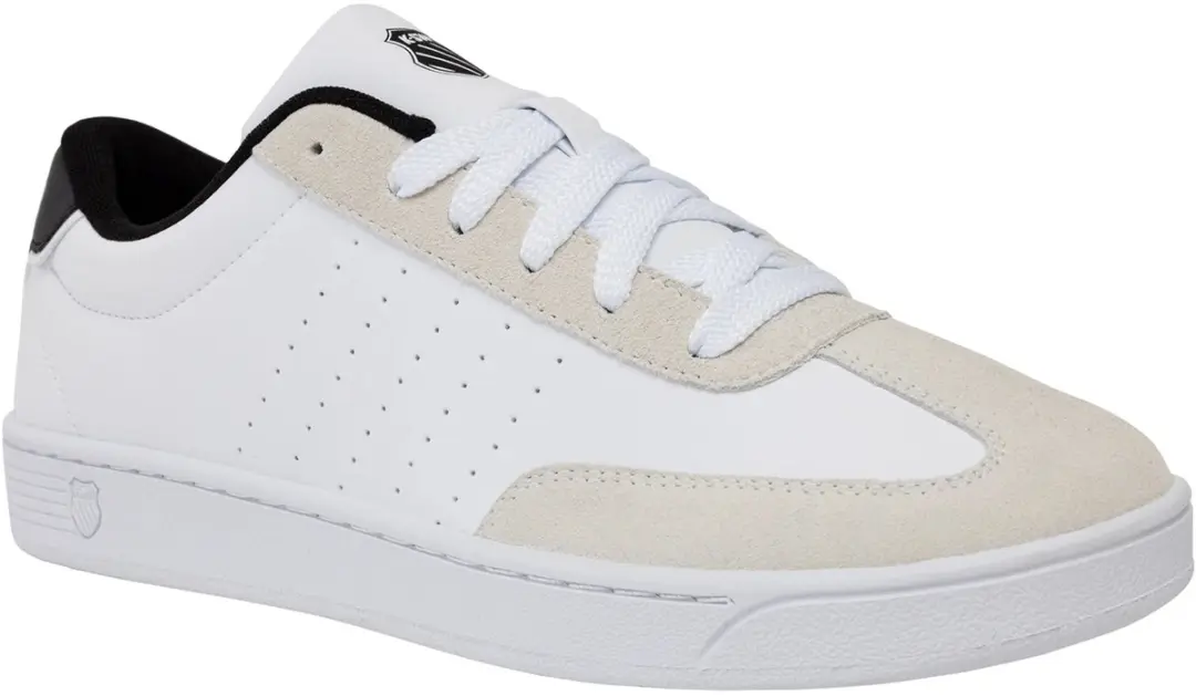 K-Swiss COURT BALBOA SDE herensneaker vrijetijdsschoen 04735-175-M wit/zwart