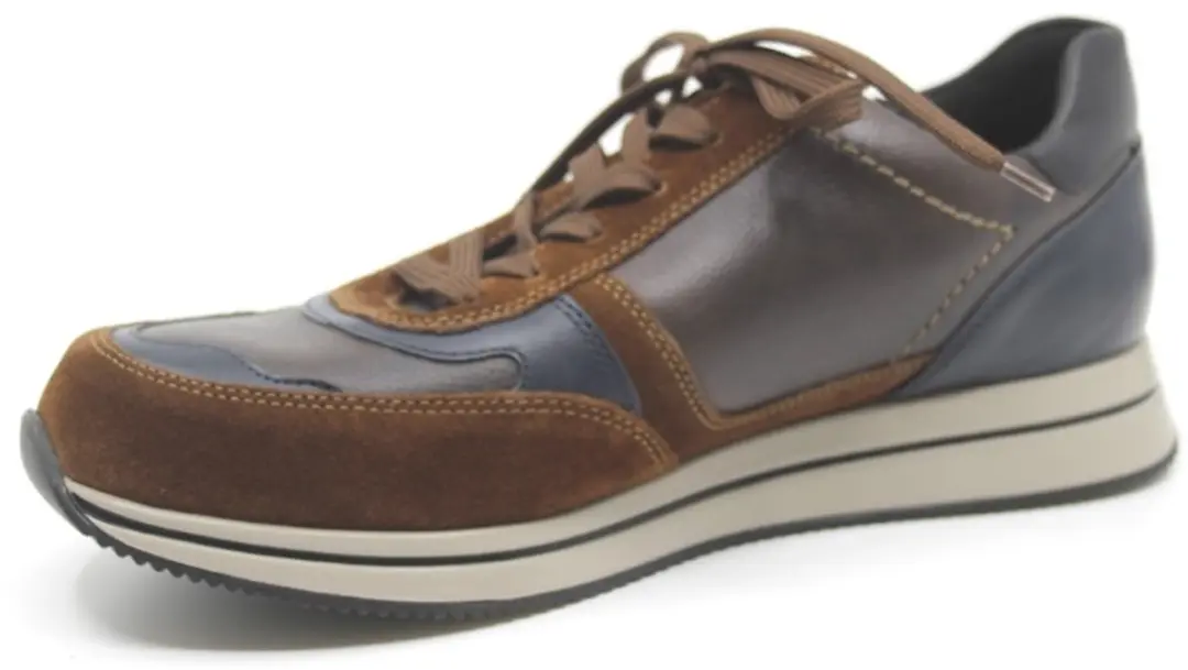 Heren Veterschoenen Mephisto Gilford Brown Bruin - Maat 9 - afbeelding 3 van 6