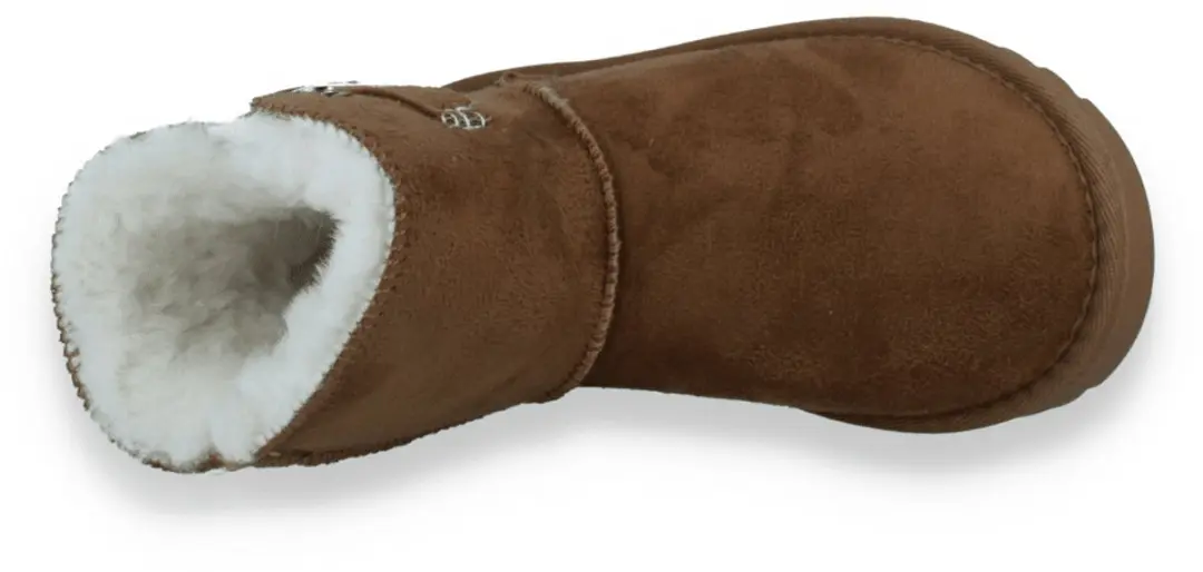 Wrangler Meisjes Enkellaars Elsa Buckle Mid Jr Almond
