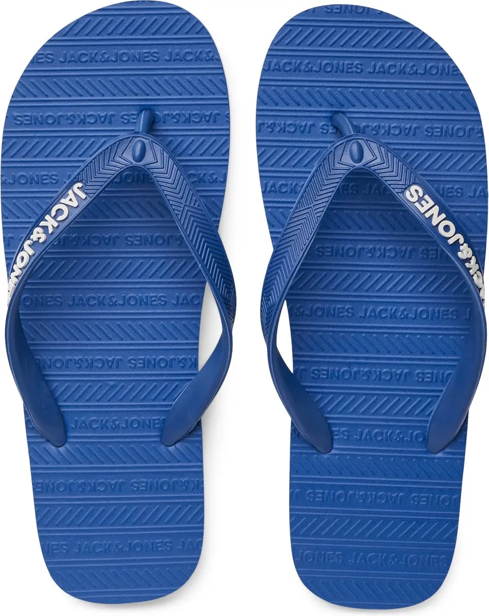 Jack & Jones Heren Teenslippers JFWBASIC Blauw