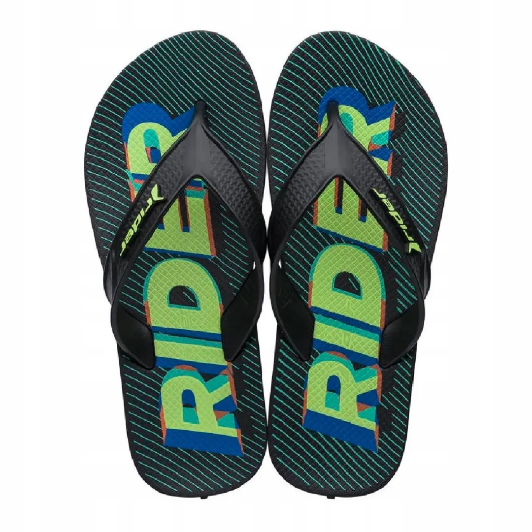 Rider STREET BOLD AD 11575 Heren Slippers Zwart Maat 45/46