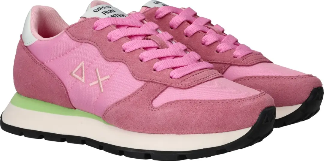 Sun68 Ally Solid Nylon Sneakers - Dames - Roze - Maat 39 - afbeelding 3 van 6