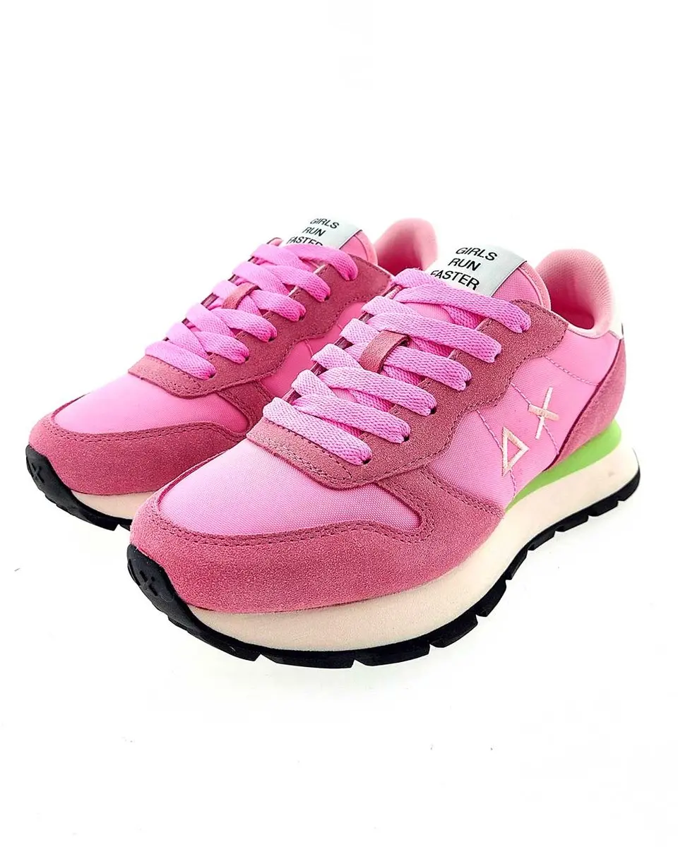 Sun68 Ally Solid Nylon Sneakers - Dames - Roze - Maat 39 - afbeelding 6 van 6