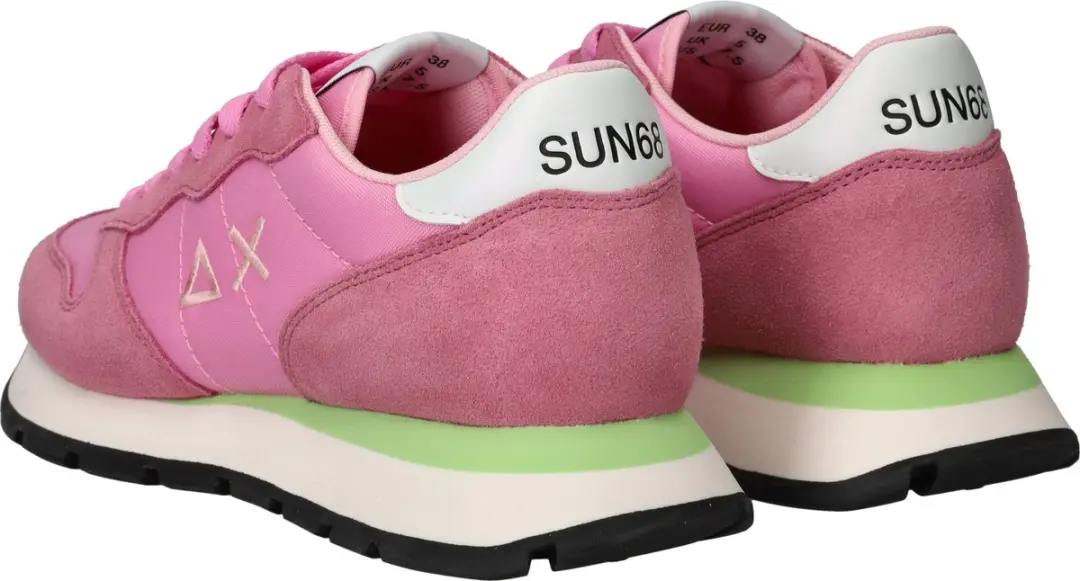 Sun68 Ally Solid Nylon Sneakers - Dames - Roze - Maat 39 - afbeelding 5 van 6
