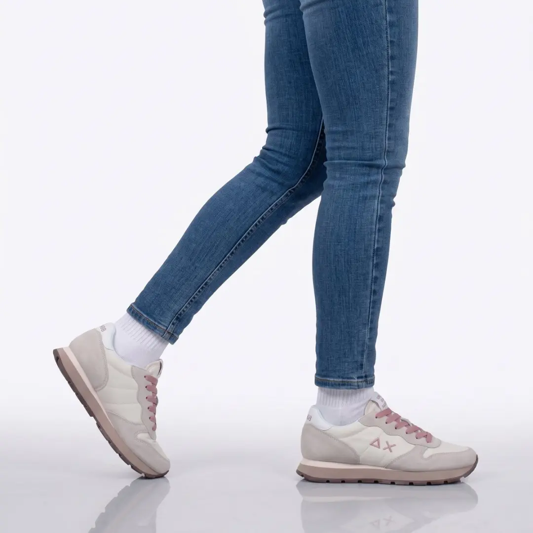 Sun68 Ally Solid Dames Sneakers Wit Z46201-31 - afbeelding 2 van 6