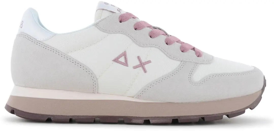 Sun68 Ally Solid Dames Sneakers Wit Z46201-31
