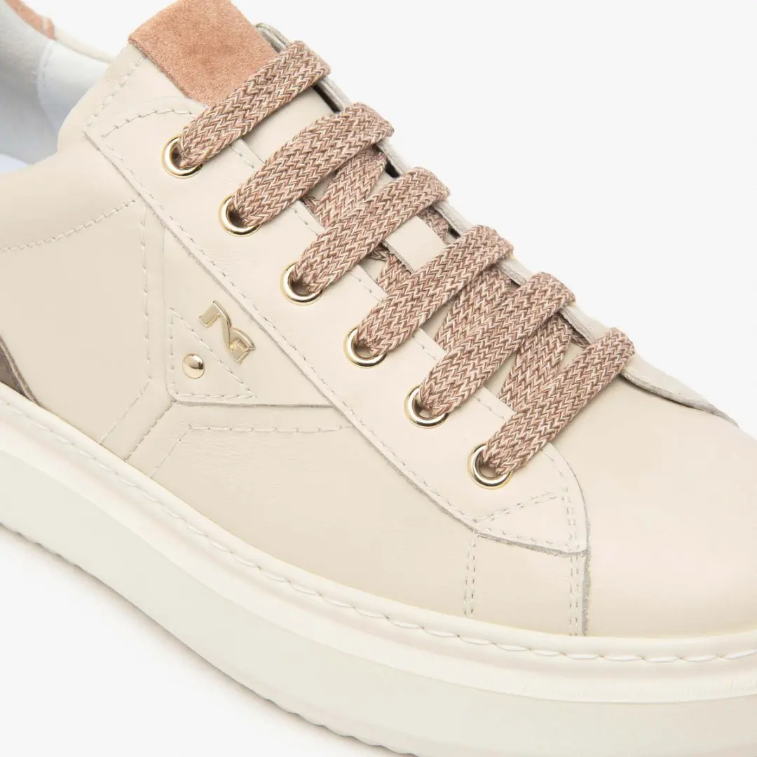 Sneakers Nerogiardini Velvet 1039 Bagoya Brown T.Glitter Gr.Top Sab Velo