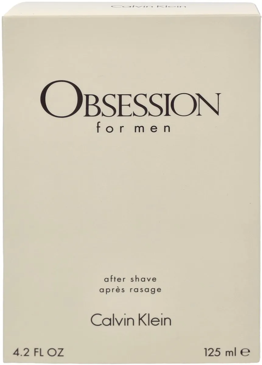 Calvin Klein Obsession For Men Aftershave 125ml - afbeelding 6 van 6