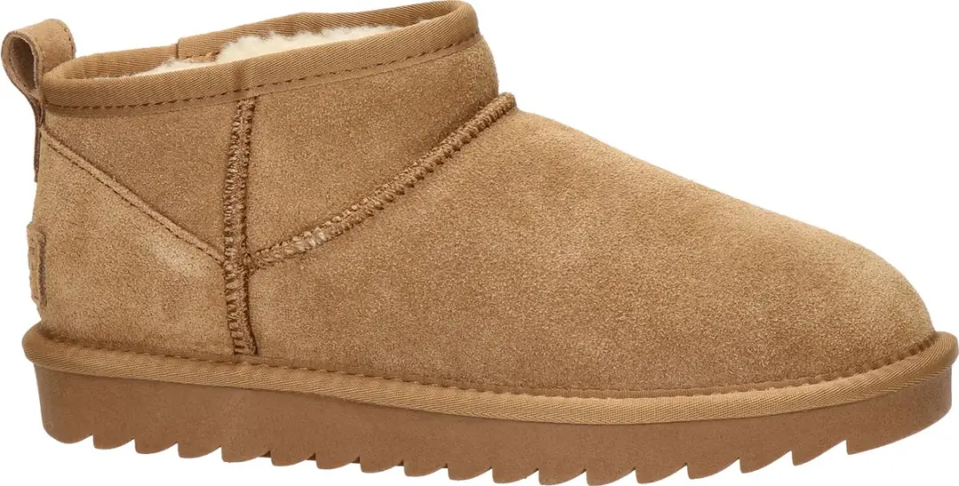 Colors of California Boots - Suede Enkellaarsjes cognac - Maat 41