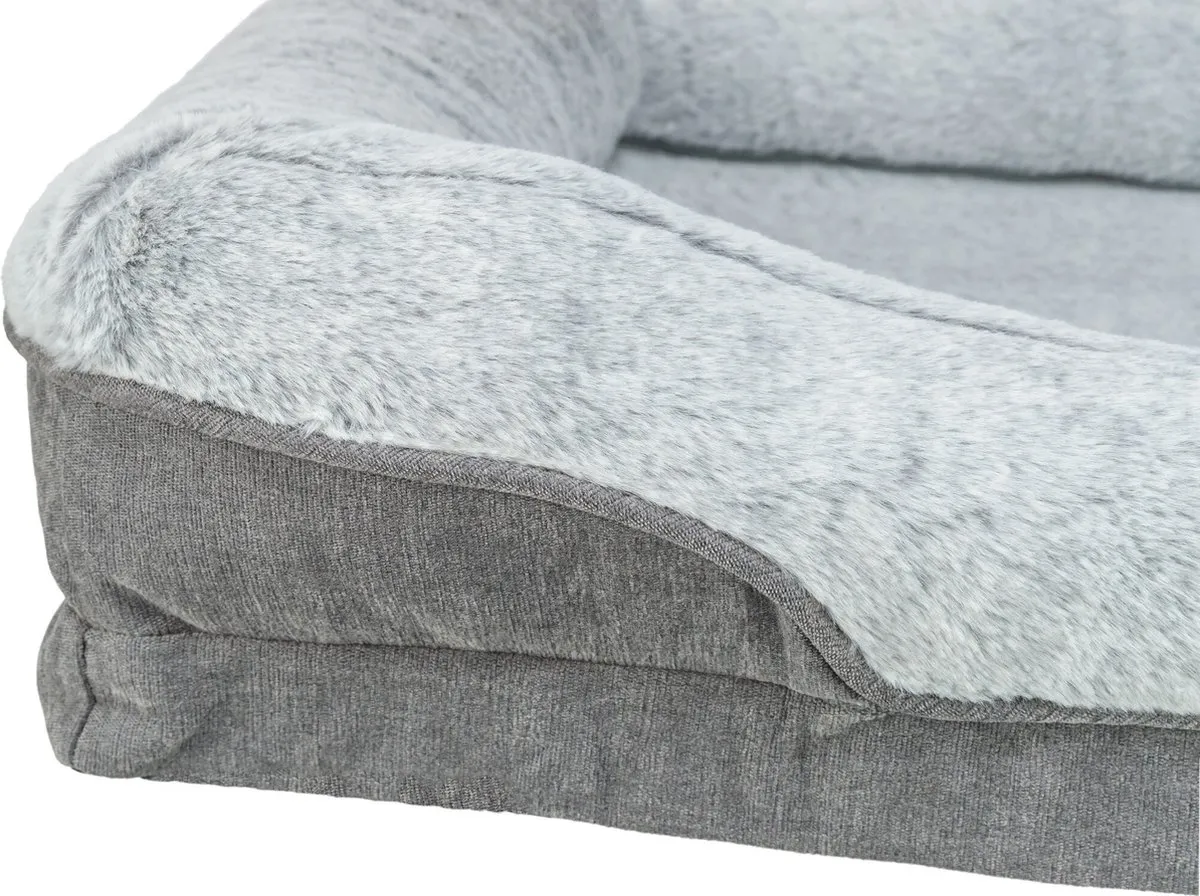 Trixie Vital Hondenmand Lino Hoekig 90x65cm - Grijs