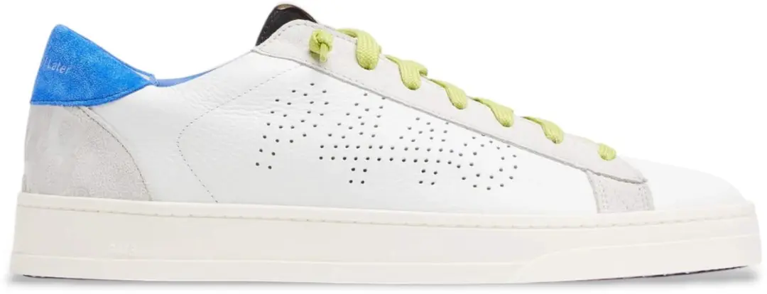 P448 Leren schoenen Jackc 130 wit.