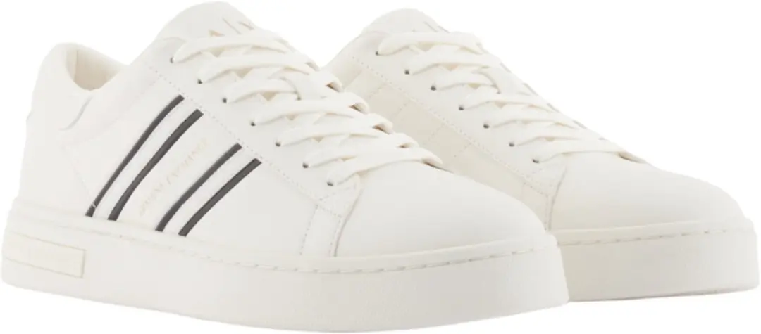 Giorgio Armani Exchange Schoenen XM002198 Wit/Zwart - afbeelding 6 van 6