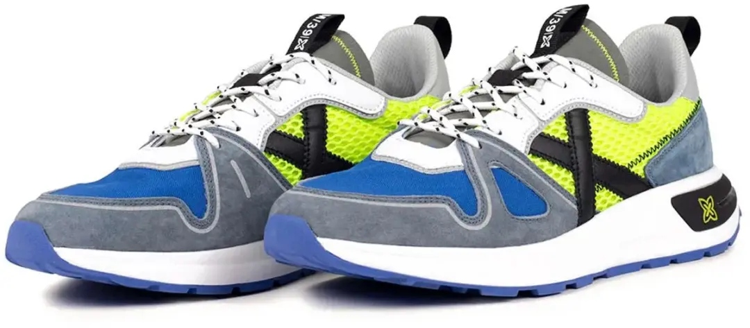 Munich Futtura 05 Schoenen Geel,Blauw EU 43 Man - afbeelding 4 van 6