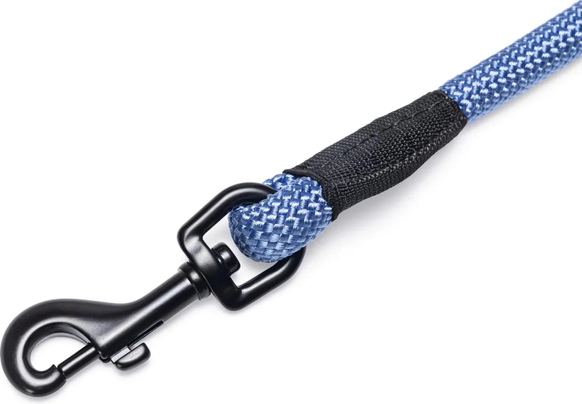 Beeztees Premium Parinca Hondenriem - Blauw 280x1,2cm