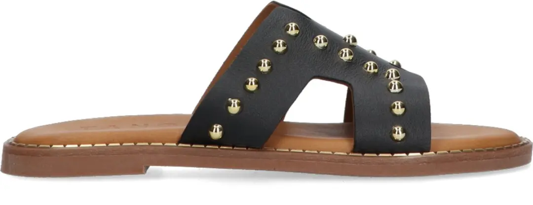 Tango audrey slippers dames zwart leer