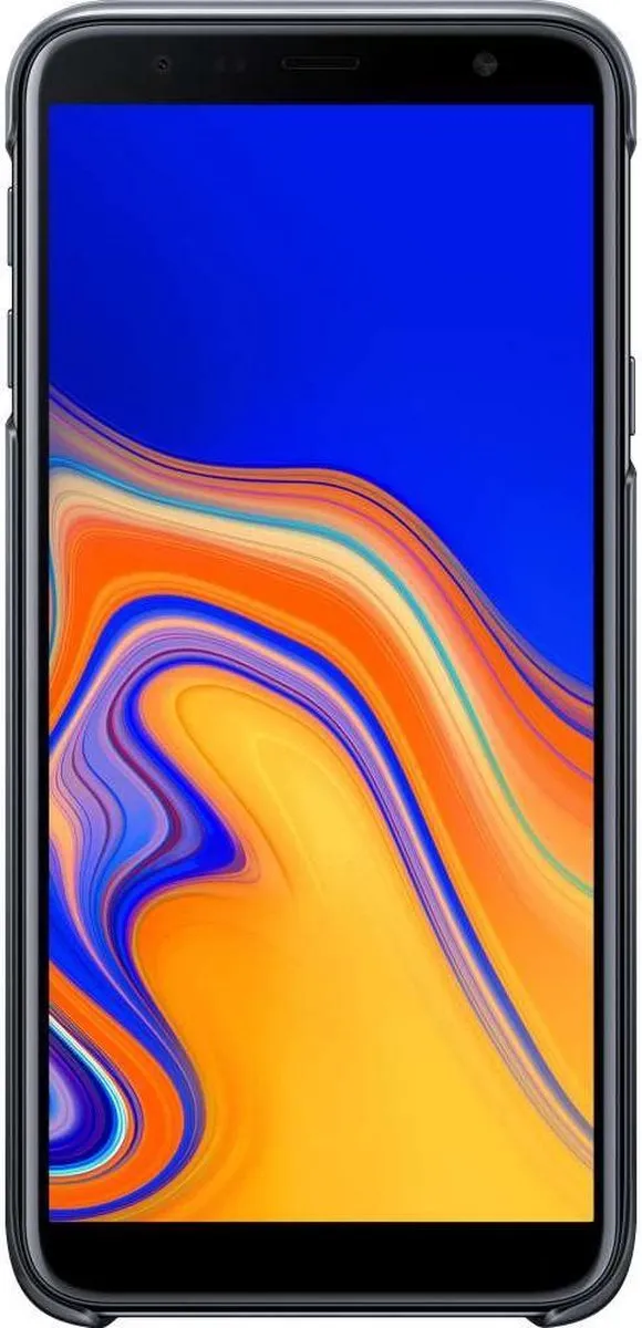 Samsung Galaxy J4+ Jelly Cover - Zwart