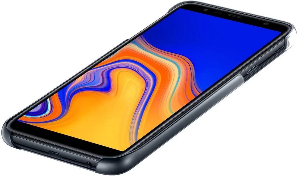 Samsung Galaxy J4+ Jelly Cover - Zwart - afbeelding 6 van 6