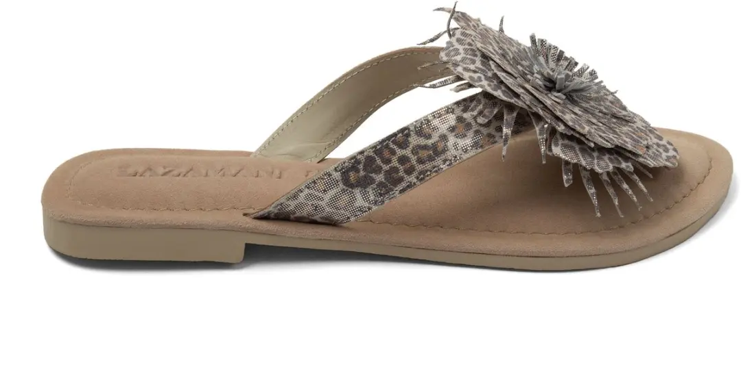 Nomi Dames Slippers Suède Grijs