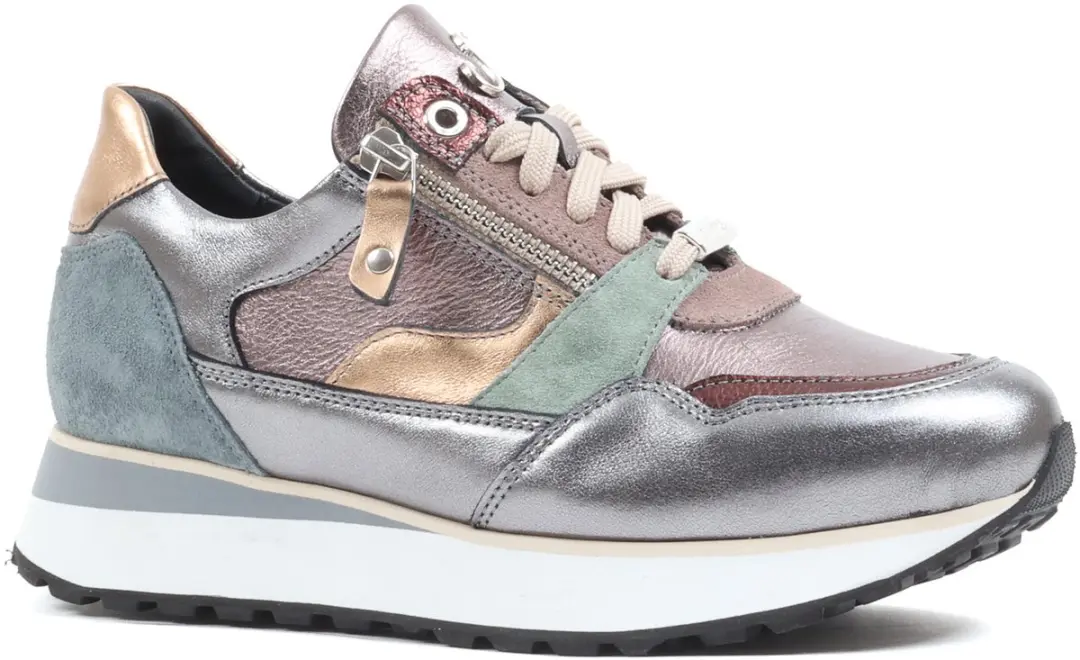 Footnotes ELKE Sneakers - Zilver - 41 - afbeelding 4 van 6
