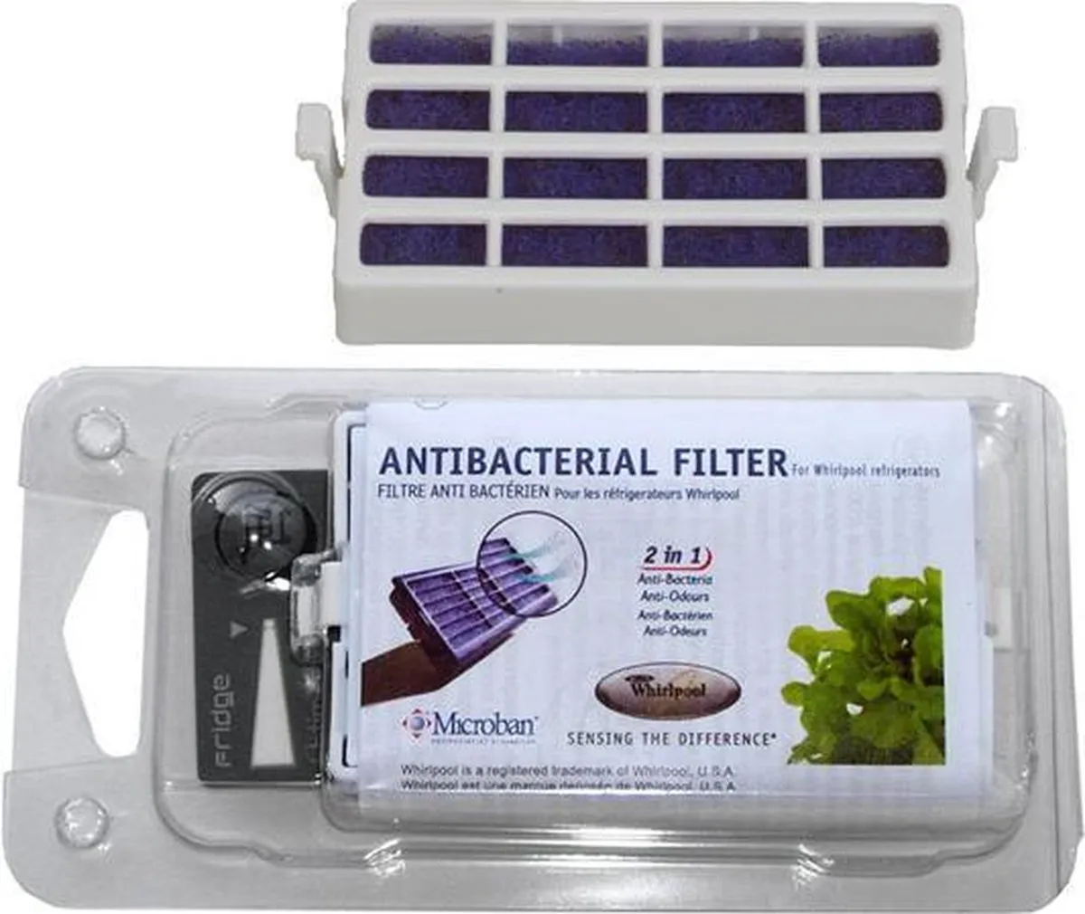 Whirlpool Antibacteriële Filter C00629721 - Wit