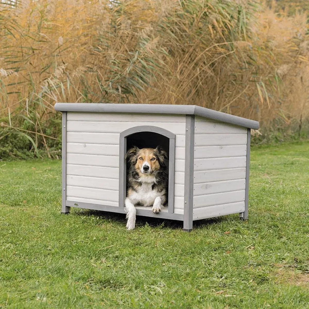 Trixie Hondenhok Classic Grijs - 104x72x68cm