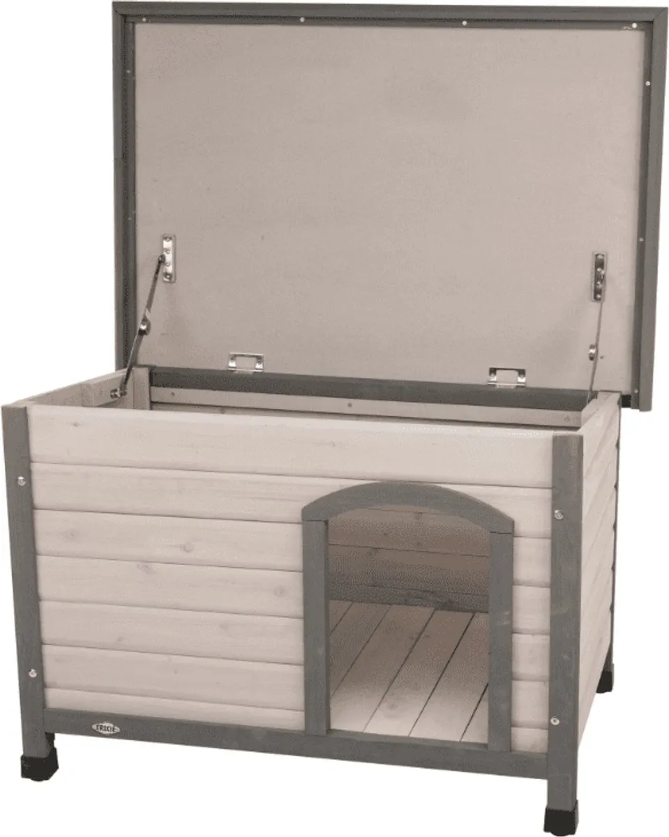 Trixie Hondenhok Classic Grijs - 104x72x68cm