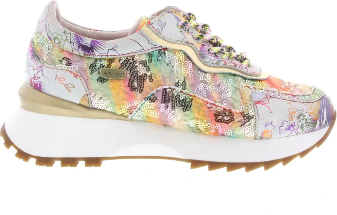 Dames Sneakers Laura Vita Tellao 06 Beige