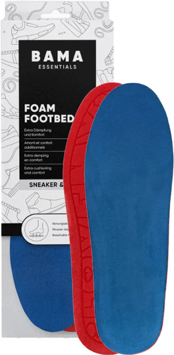 Bama Sneaker Soft Comfort Foam Inlegzool Voor Sneakers En Vrijetijdsschoenen