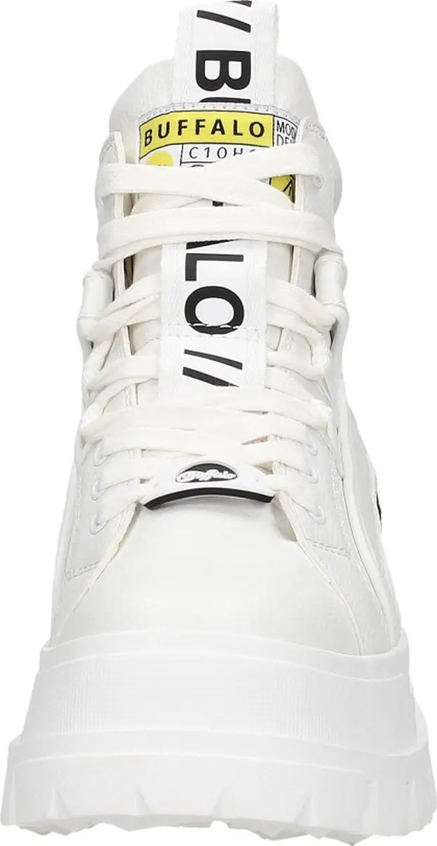 Buffalo Aspha NC Mid Vegan Nappa sneakers - wit - afbeelding 3 van 6
