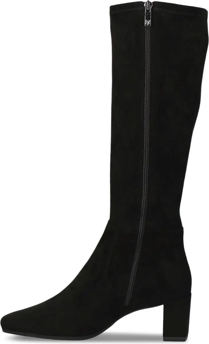Caprice Dames Laarzen 9-25547-41 044 Zwart stretch met rits G-breedte Maat: 36 EU - afbeelding 6 van 6