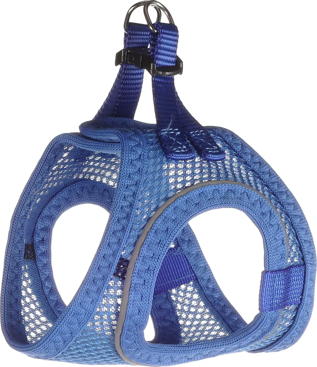Flamingo Bento Hondenharnas Step&go Blauw XXS 24-25cm